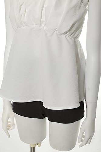 Amazon | ギャザーパフデザイン2wayスイムウェア FWGG251337BLKF